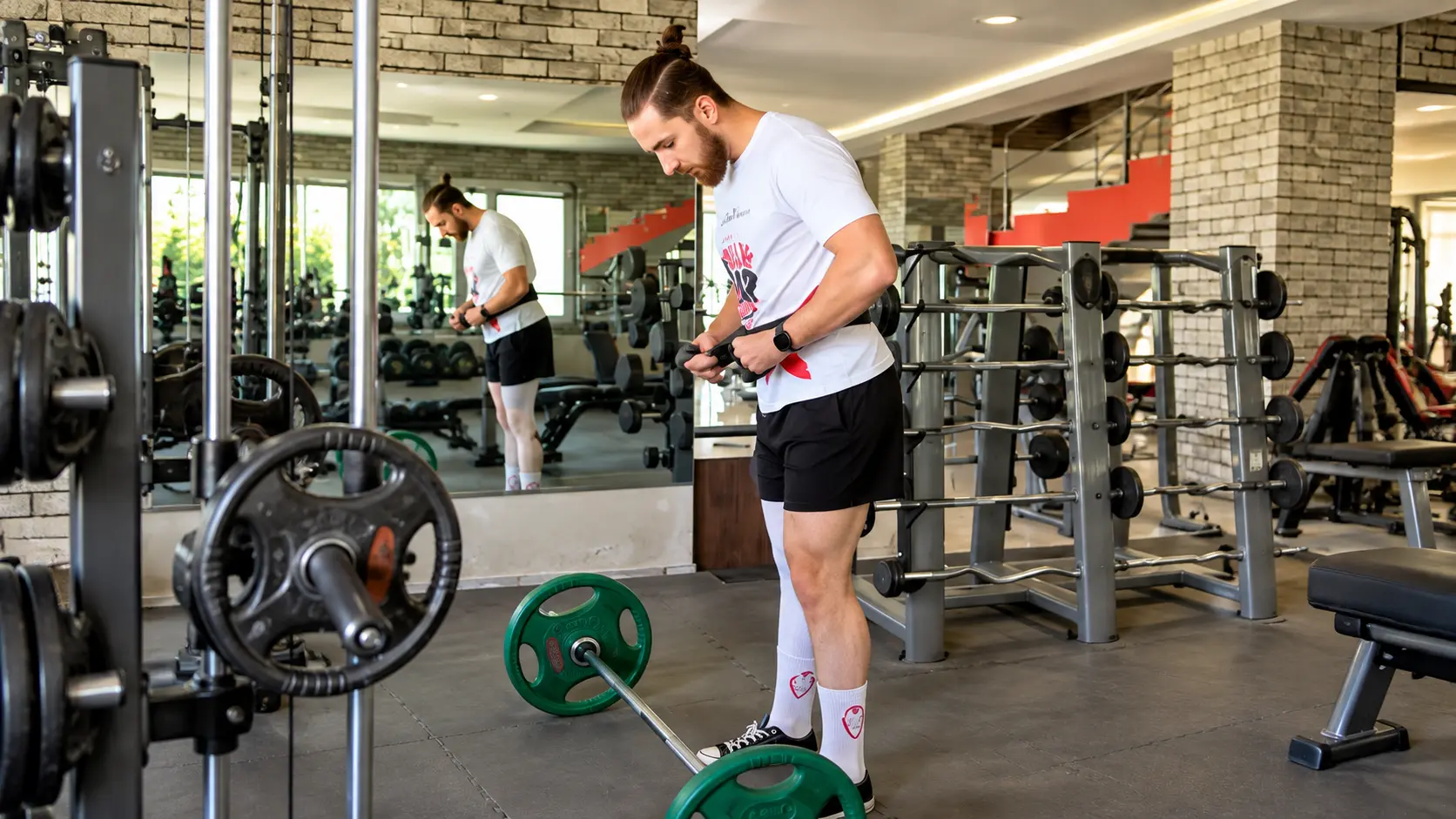 Form Spor'da eğitmen desteğiyle kuvvet antrenmanı